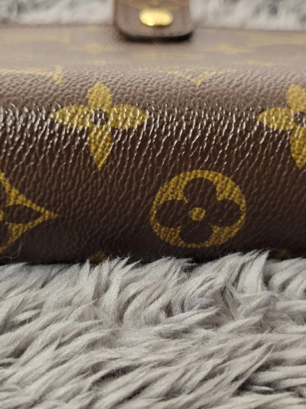 Louis Vuitton Brown Monogram Canvas Agenda Cover MM Size
